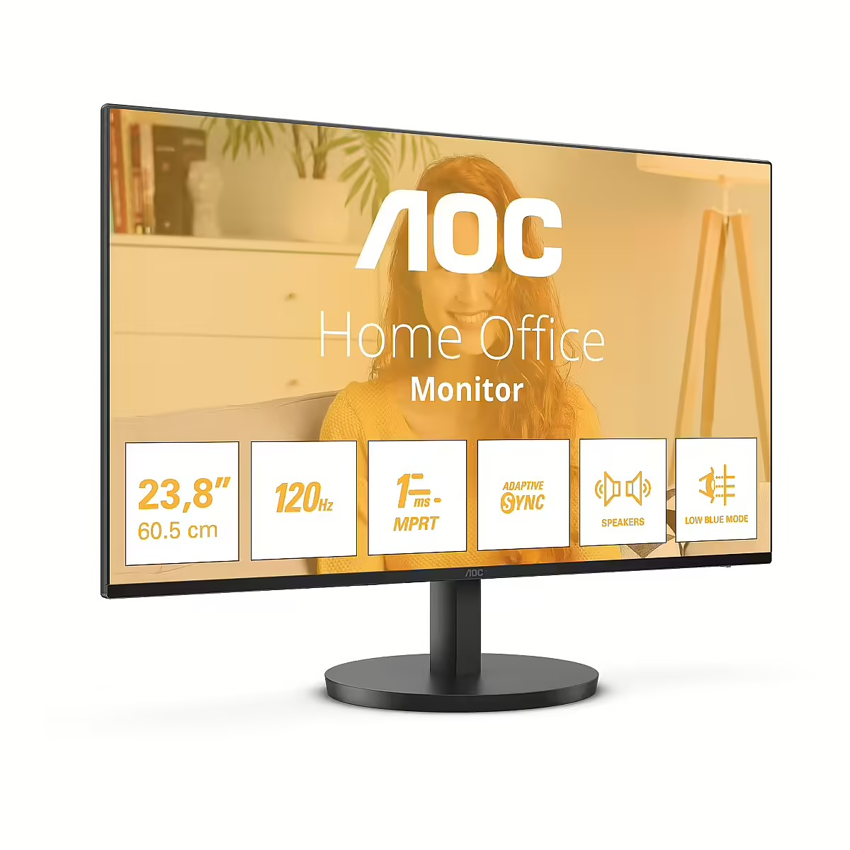 Monitors AOC 24B3QA2, 23.8"