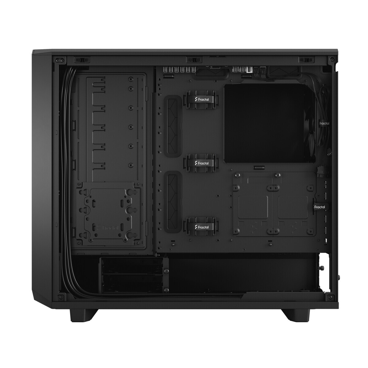 Datoru korpuss Fractal Design Meshify 2 Midi Tower Black (FD-C-MES2A-010) - foto 8