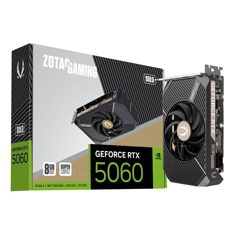 Videokarte ZOTAC GAMING GeForce RTX 5060 SOLO 8GB (ZT-B50600G-10L) - foto 5