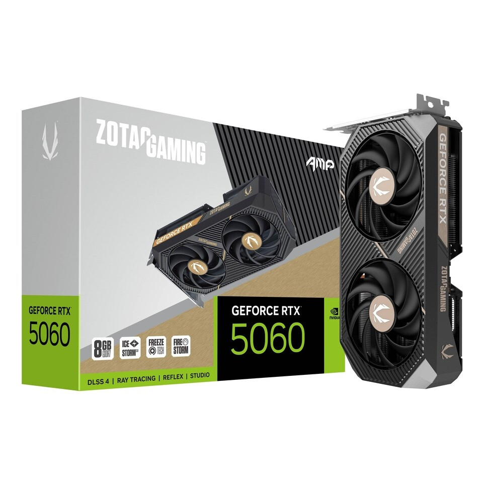 Videokarte ZOTAC GAMING GeForce RTX 5060 AMP 8GB (ZT-B50600F-10M) - foto 5