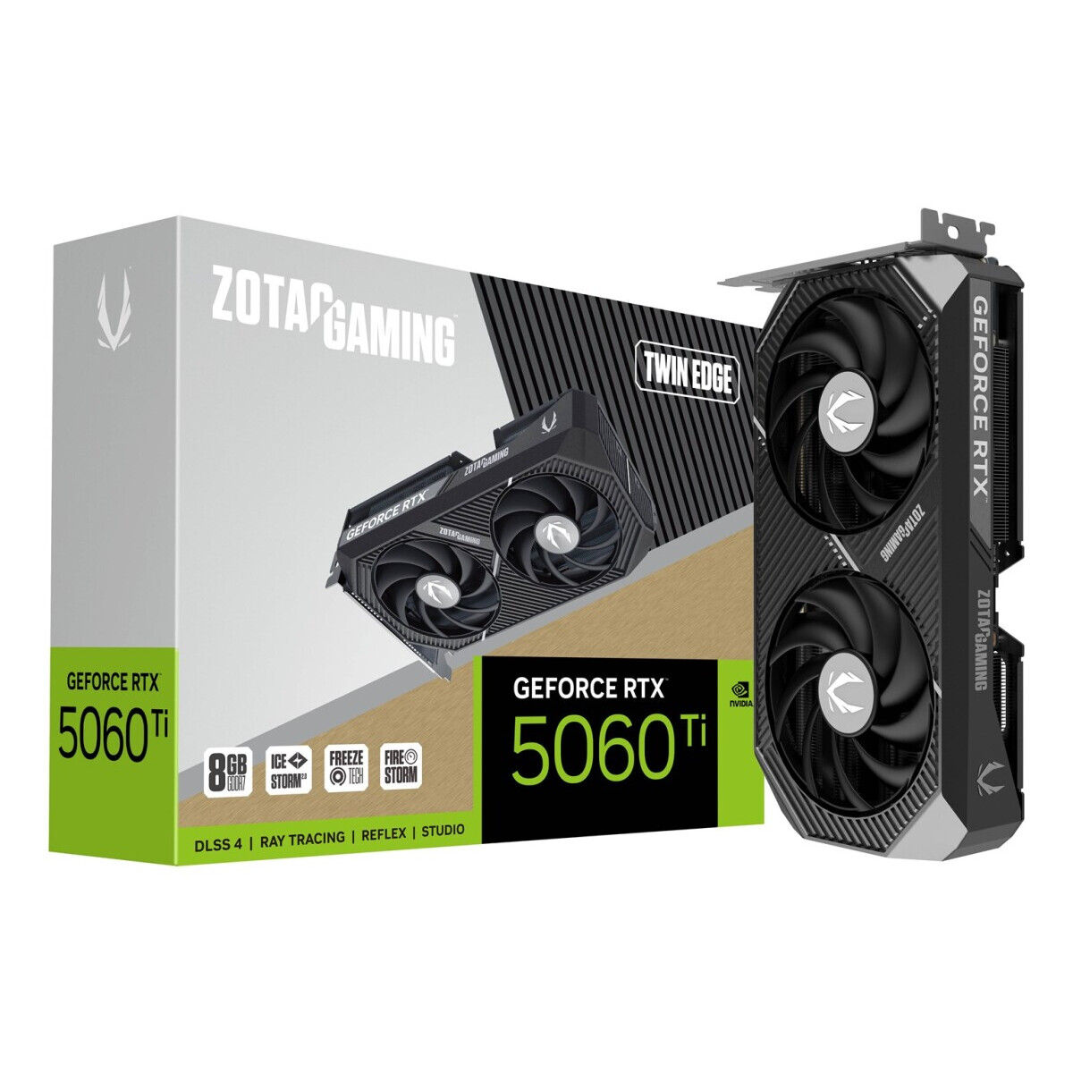 Videokarte ZOTAC GAMING GeForce RTX 5060 Ti 8GB Twin Edge (ZT-B50610E-10M) - foto 5