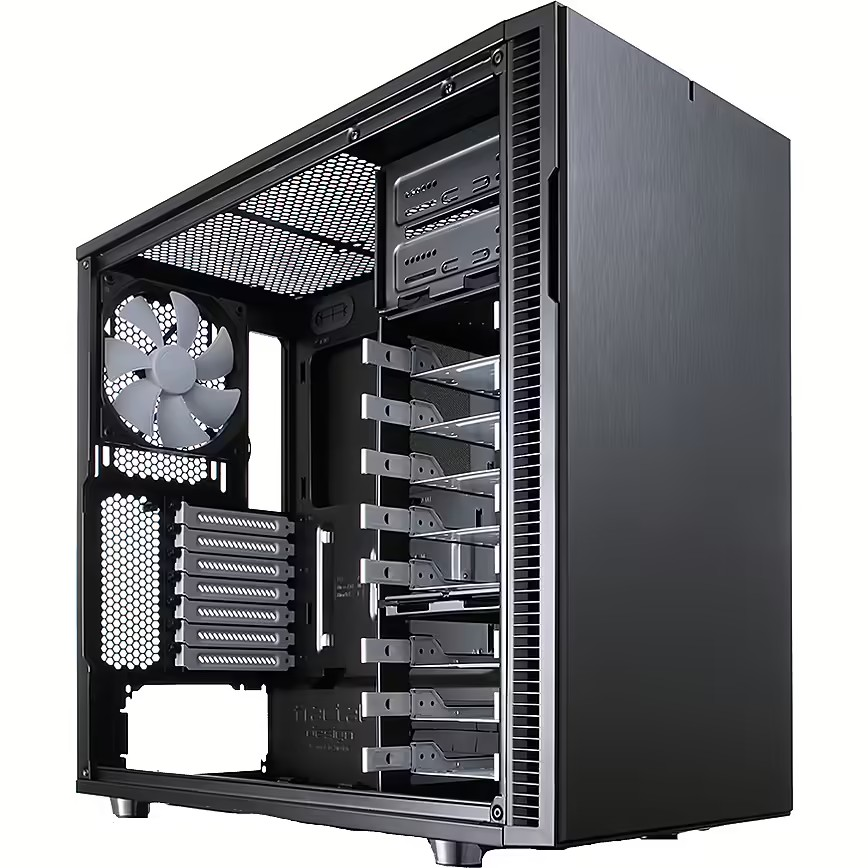 Datoru korpuss Fractal Design Define R5, Black (FD-CA-DEF-R5-BK) - foto 2