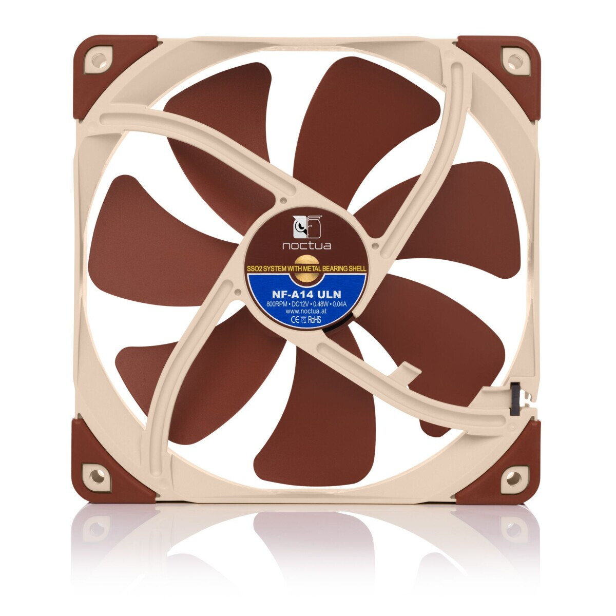 Korpusa ventilators Noctua NOC-NF-A14-ULN - NF-A14 ULN - foto 2