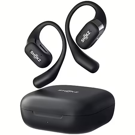 Austiņas Shokz OpenFit, Black