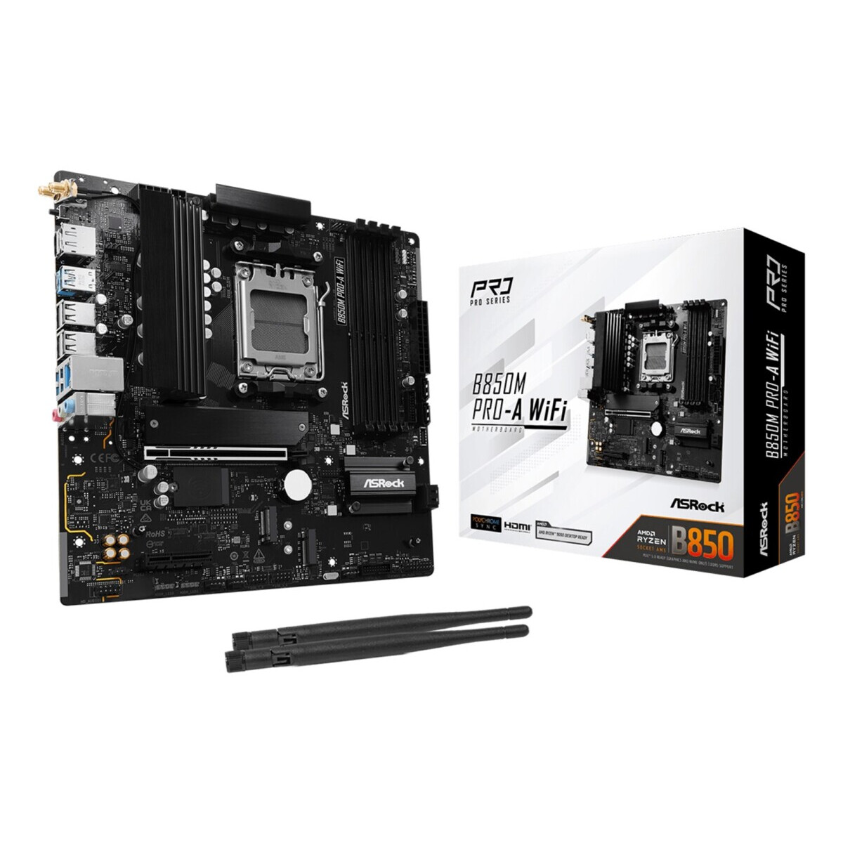 Mainboard ASRock B850M Pro-A WiFi - B850M Pro-A WiFi  - Foto 3