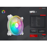 Korpusa dzesētājs Mars Gaming MFD Transparent