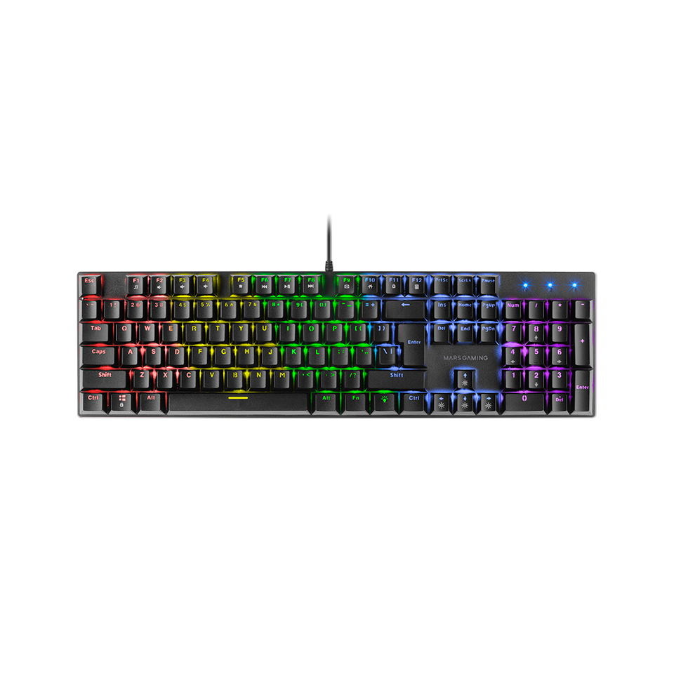 Tastatūra Mars Gaming MK422BRUS Black