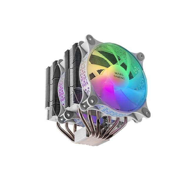 Procesoru dzesētājs Mars Gaming MCPUXTW White - foto 2