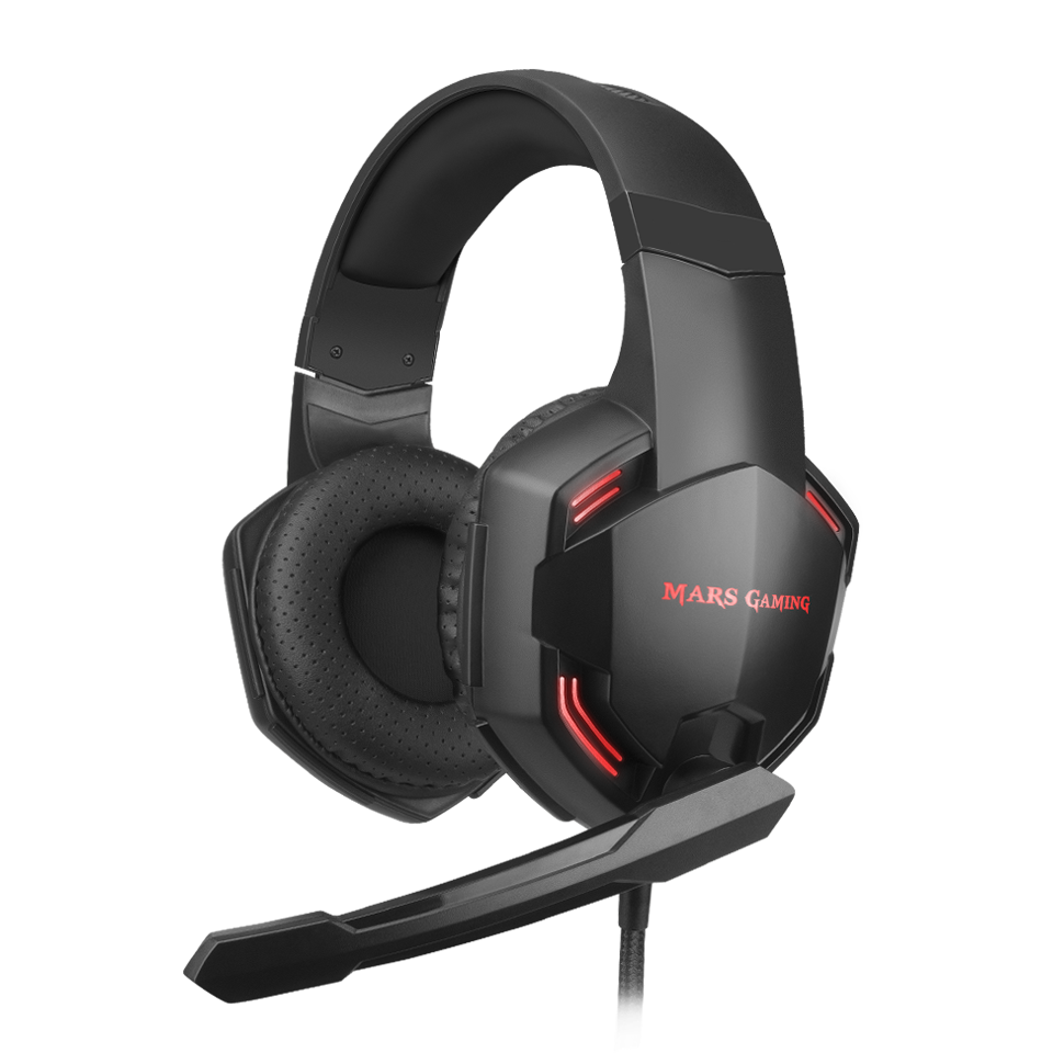 Austiņas Mars Gaming MHXPRO71 Black