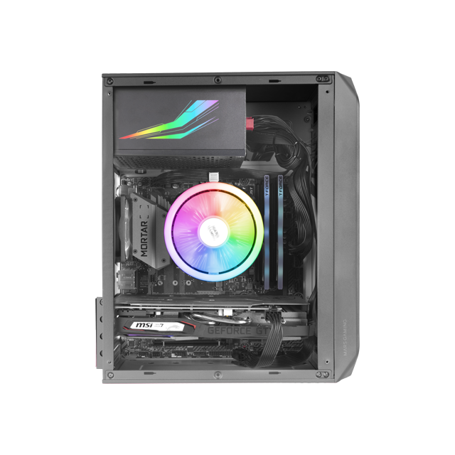 Datoru korpuss Mars Gaming MCS2 Black - foto 2