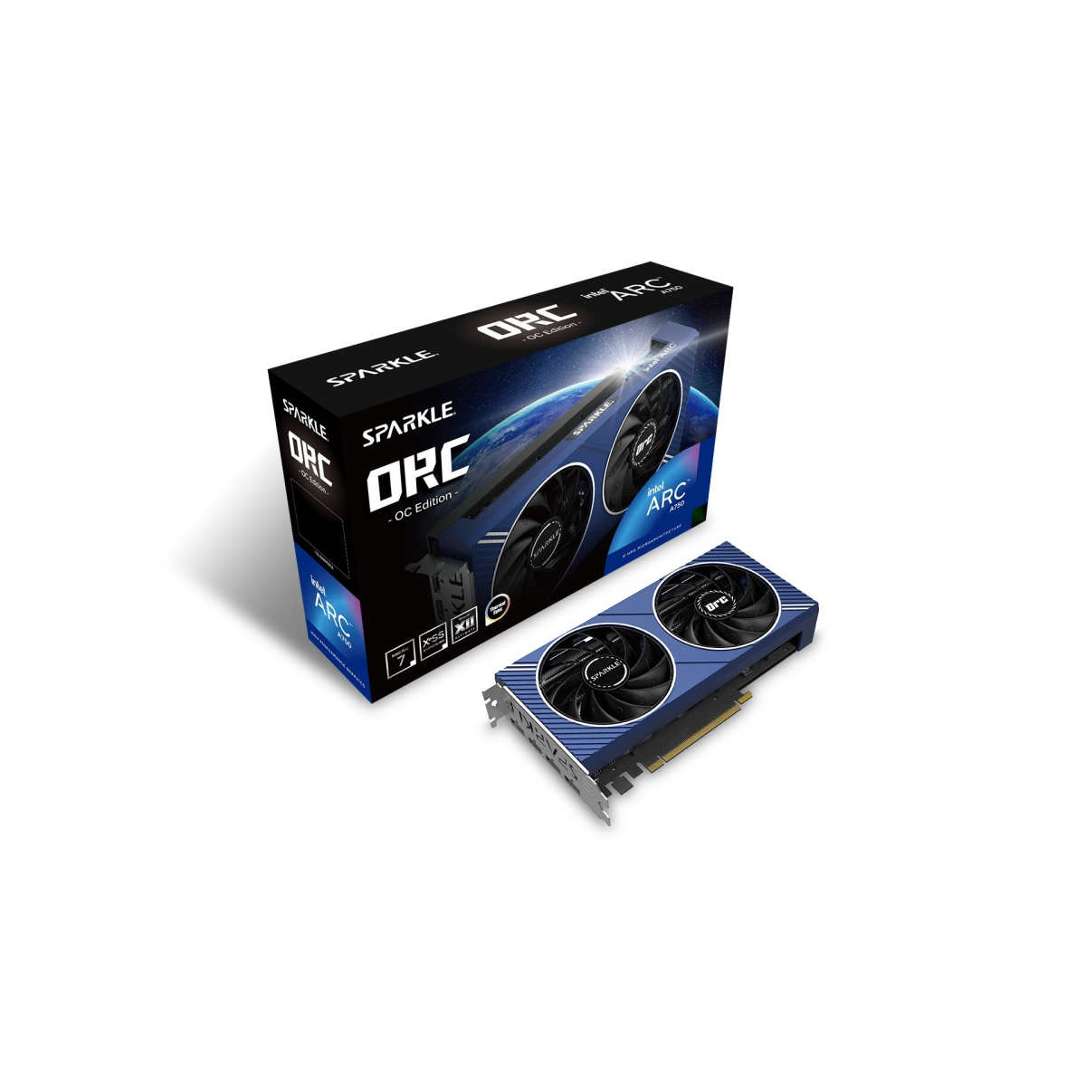 Videokarte Sparkle Intel Arc A750 ORC OC Blue (1A1-S00393500G)