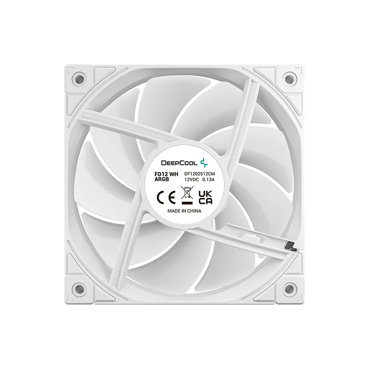 Korpusa dzesētājs Deepcool FD12 White 3-Pack (R-FD12-WHAPN3-G) - foto 3