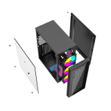 Datoru korpuss Gembird Fornax 500 Midi Tower Black (CCC-FC-500)