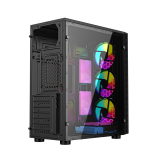 Datoru korpuss Gembird Fornax 500 Midi Tower Black (CCC-FC-500)