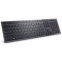 Tastatūra Dell WRL KB900 Black (580-BBDN)