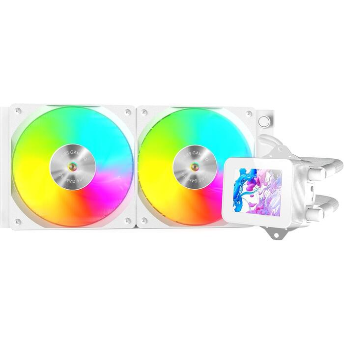 Procesoru dzesētājs Mars Gaming MLVISION240W White - foto 2