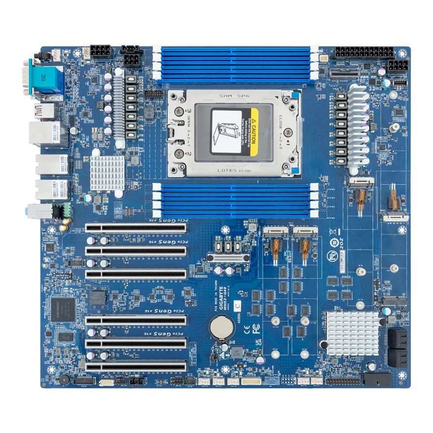 Pamatplate Gigabyte MH53-G40 1x sTR5 Blue (9MH53G40MR-000)