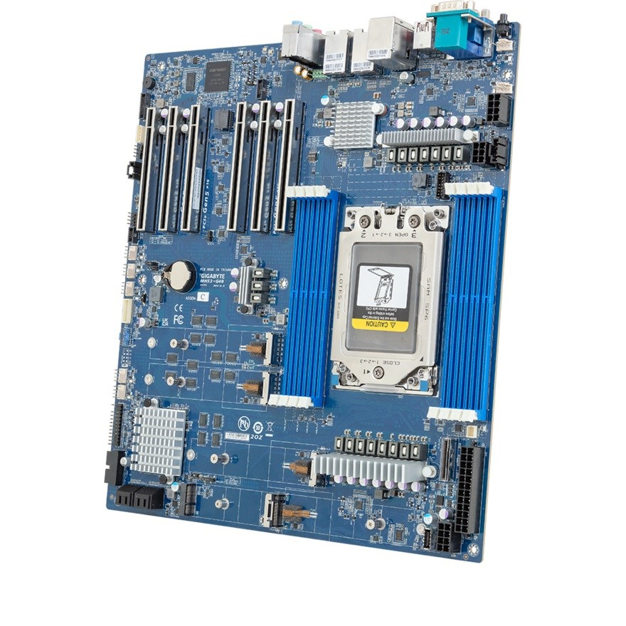 Pamatplate Gigabyte MH53-G40 1x sTR5 Blue (9MH53G40MR-000) - foto 2