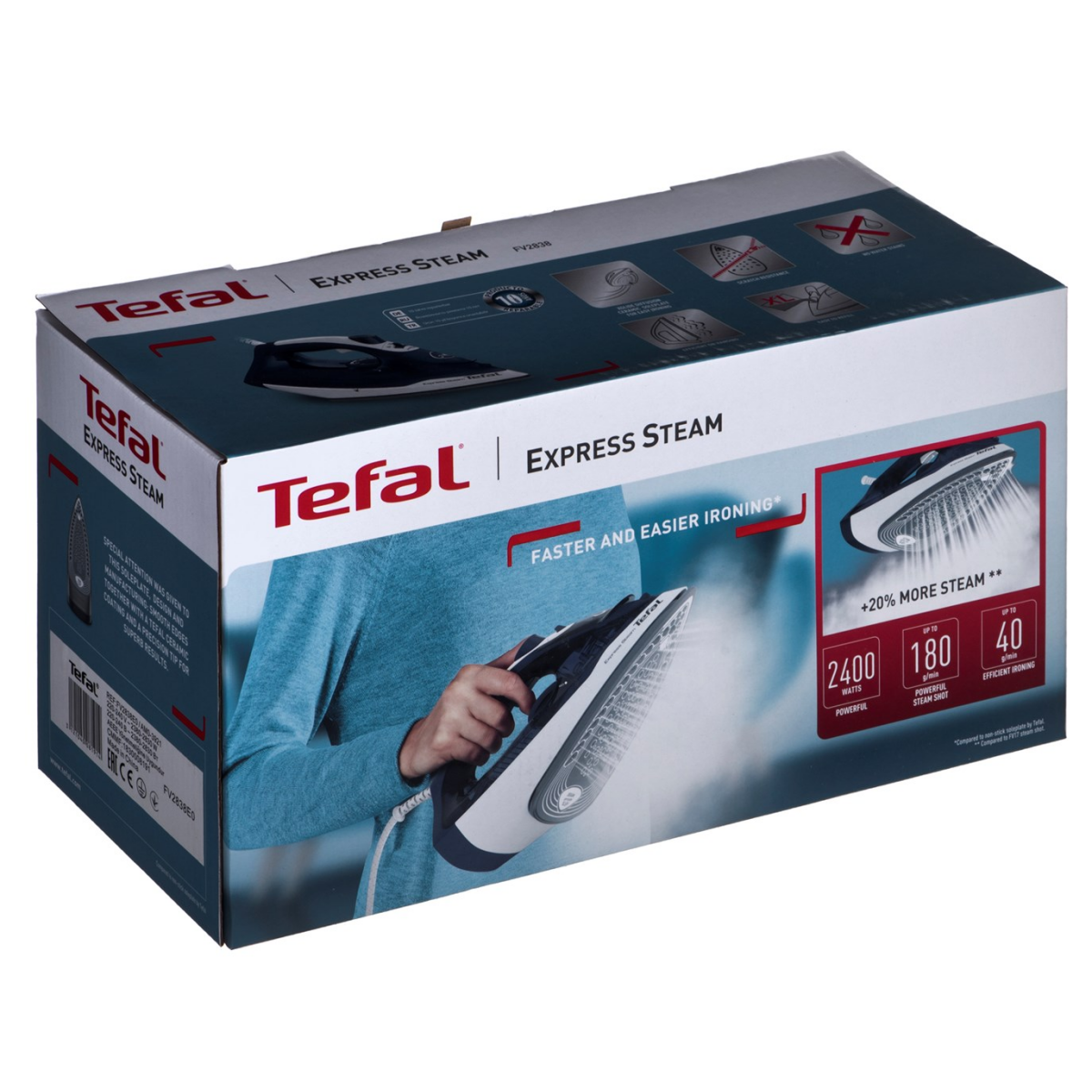 Gludeklis Tefal FV2838 Blue - foto 5