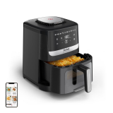 Aerogrils Tefal EY5568E0 Black, Stainless steel