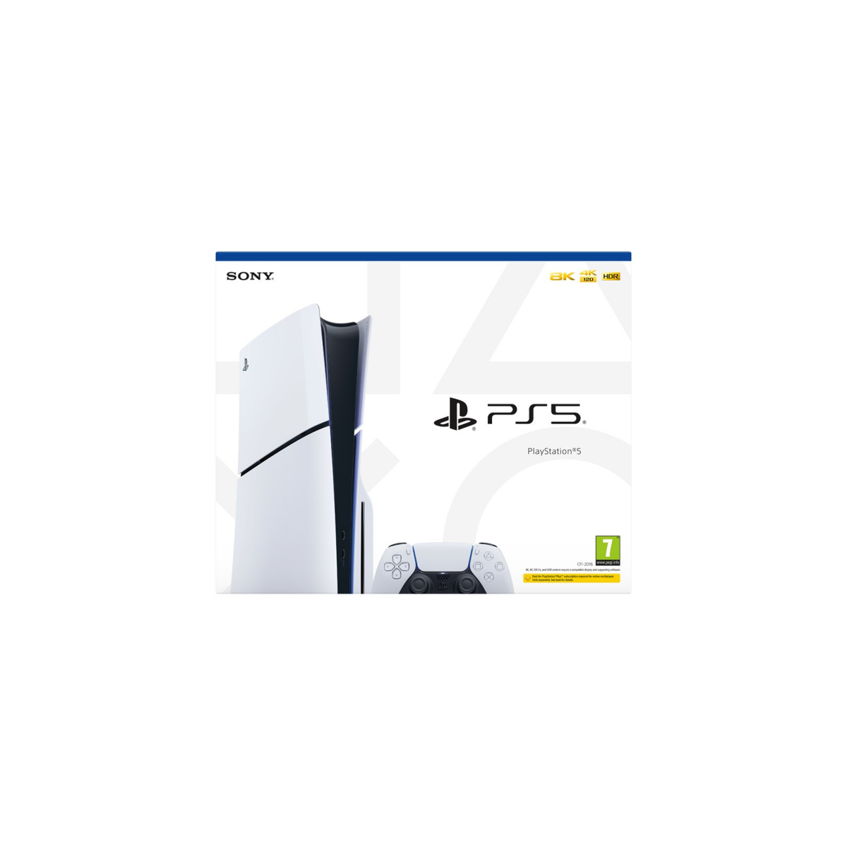 Spēļu konsole Sony PLAYSTATION 5 SLIM White - foto 3