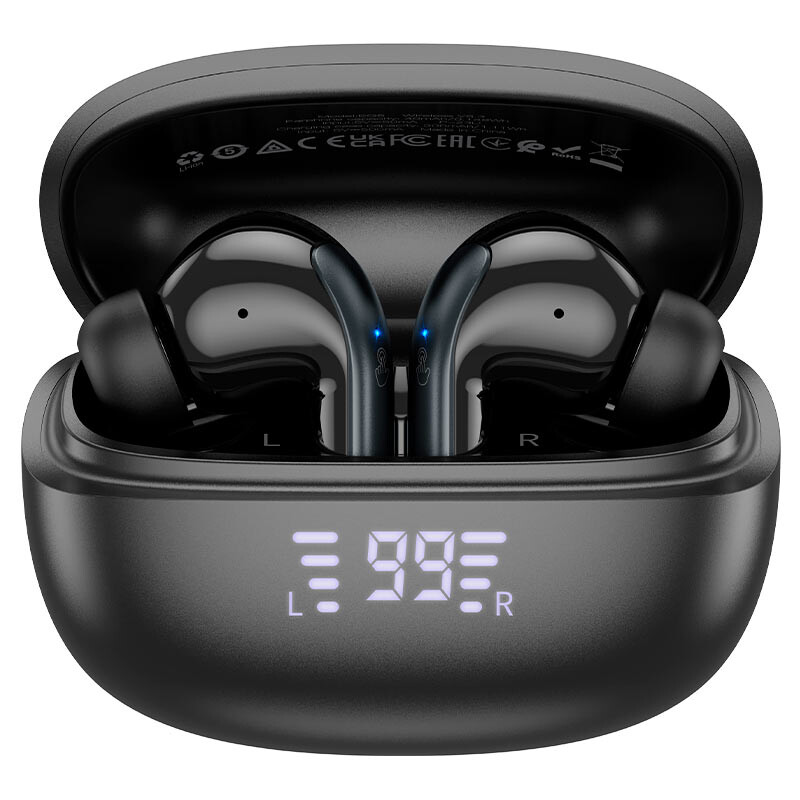 Austiņas Hoco EQ5 Energy Black