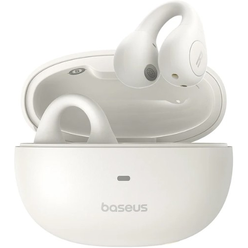 Austiņas Baseus AirGo 1 Ring White