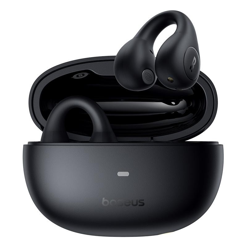 Austiņas Baseus AirGo 1 Ring Black