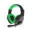 Austiņas Genesis Argon 100, Black/Green