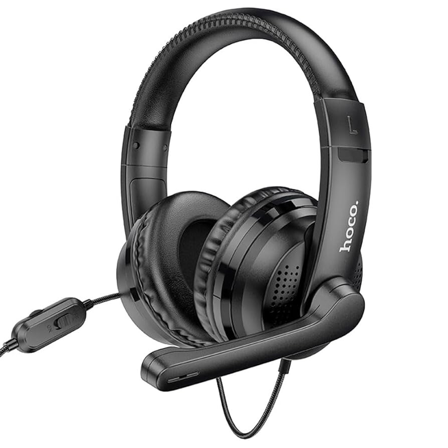 Austiņas Hoco W103 Magic Tour, Black