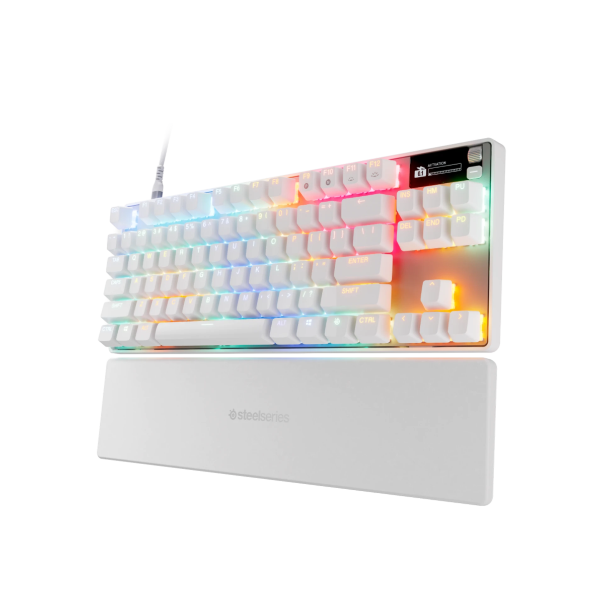 Tastatūra SteelSeries Apex Pro TKL Gen 3 White - US (64898)