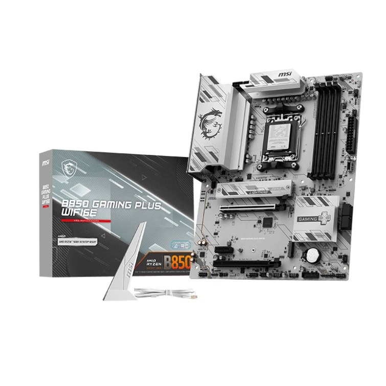 Pamatplate MSI B850 GAMING PLUS WIFI6E White