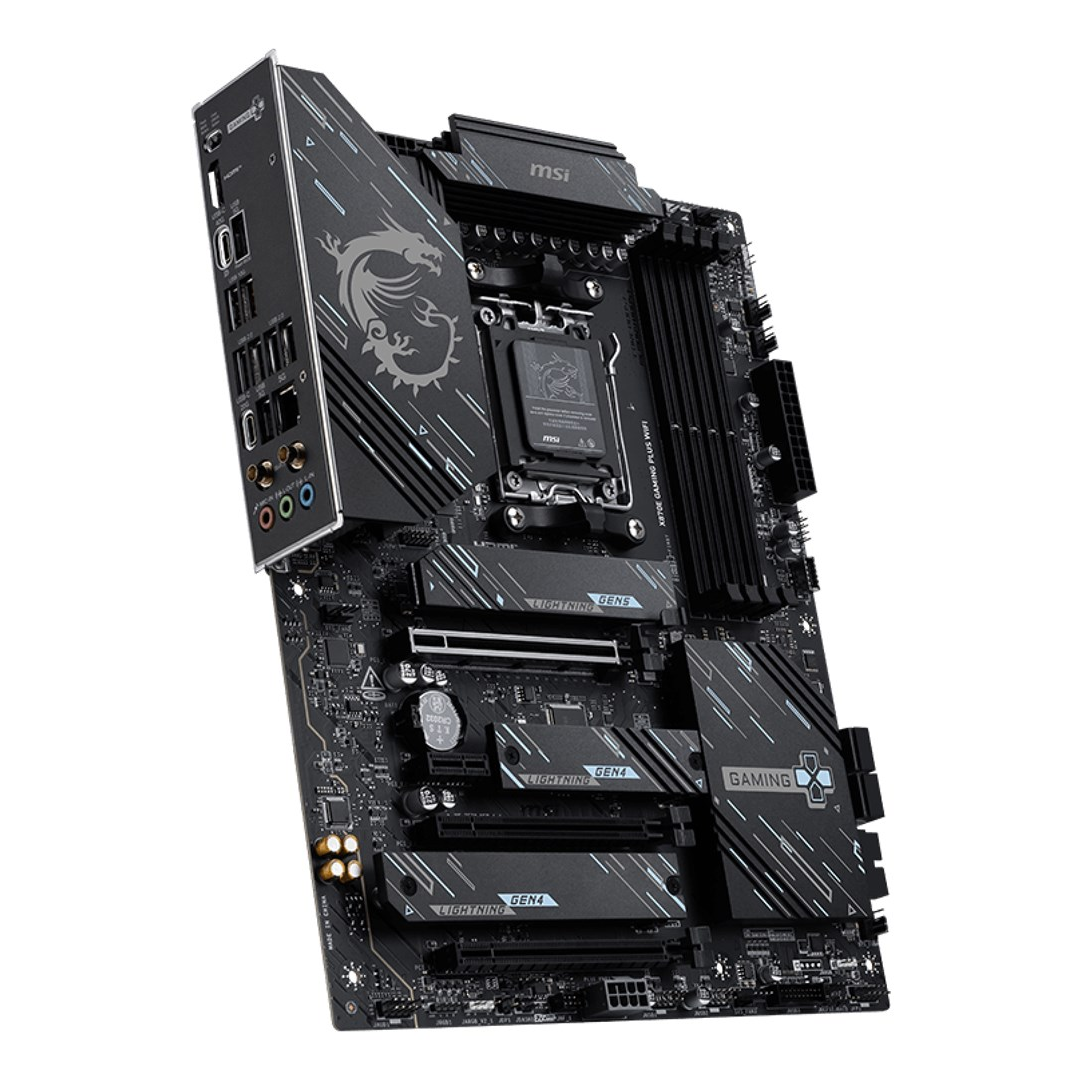 Pamatplate MSI X870E GAMING PLUS WIFI Black - foto 4