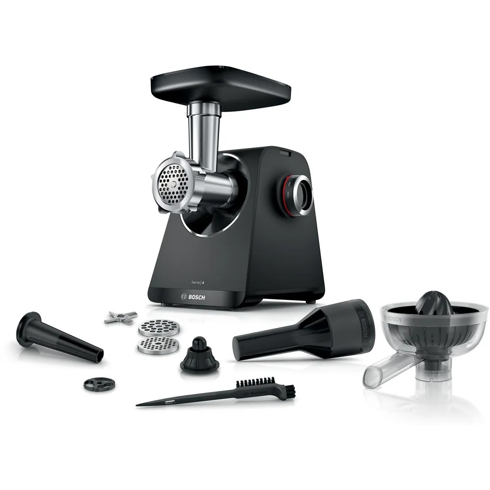 Gaļas mašīna Bosch MFWS430B Black, Silver