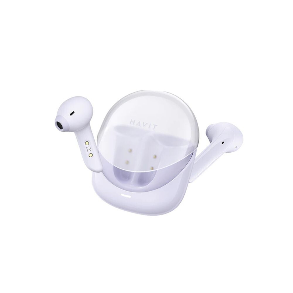 Austiņas Havit Modern Buds Violet - foto 2