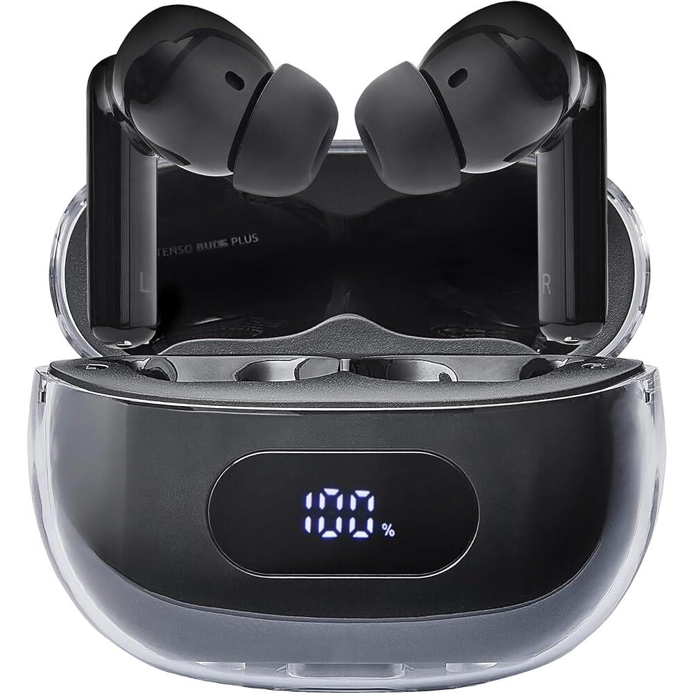 Austiņas Intenso BUDS PLUS T310AE Black (3720310)