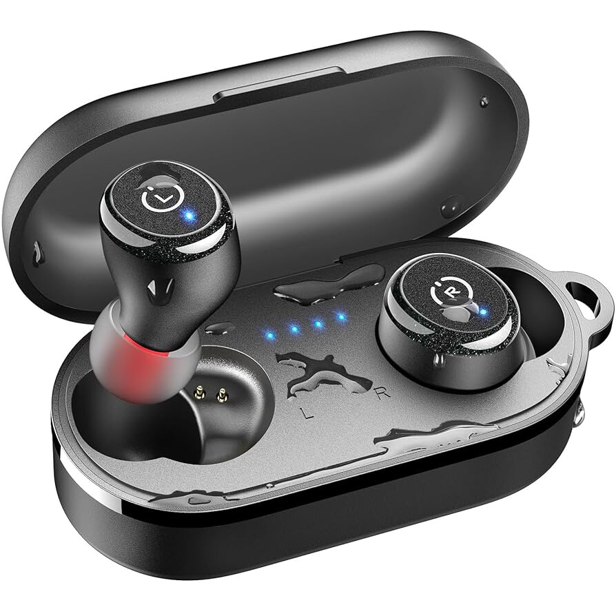 Austiņas TOZO T10S Black