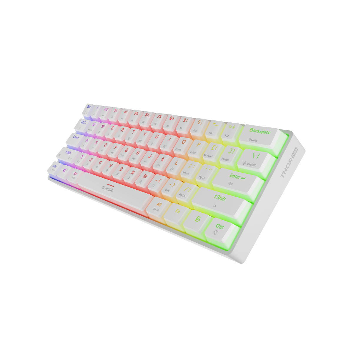 Tastatūra Genesis THOR 660 G2 White (NKG-1917) - foto 2