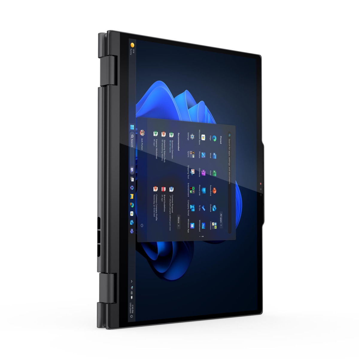 Portatīvais dators Lenovo ThinkPad T14s 2-in-1 G1 Black (21R3004JMH) - foto 5