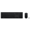 Tastatūra + pele Lenovo Combo US Euro Black (4X31R64351) - foto 2