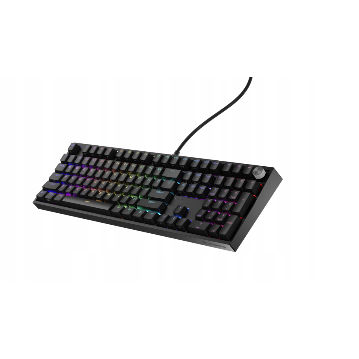 Tastatūra Genesis THOR 404 RGB Black (NKG-2298) - foto 3