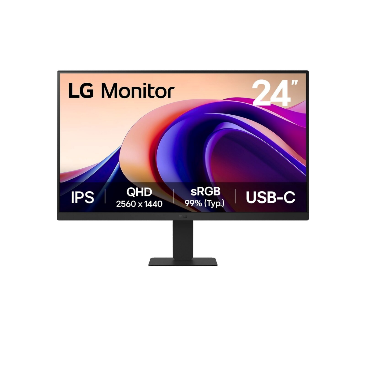 Monitors LG 24U631A 24" Black (24u631a-b.aeuq) - foto 2