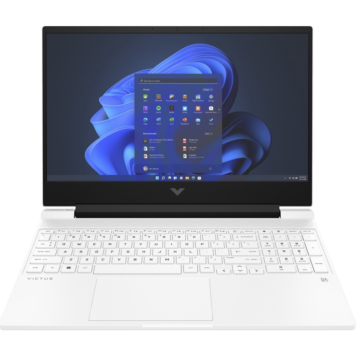 Portatīvais dators HP Victus Gaming 15-fb2670nw 15.6" White (A58SXEA)
