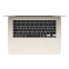 Portatīvais dators Apple MacBook Air Apple M M4 15.3" Beige (MC6K4ZE/A) - foto 2