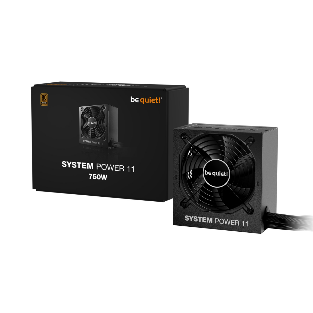 Barošanas bloks Be Quiet 11 750W Black (BP012EU)