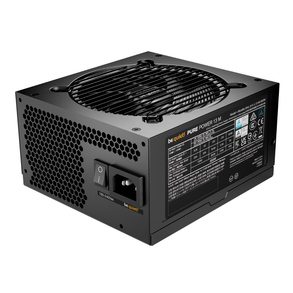 Barošanas bloks Be Quiet Pure Power 13 850W Black (BP027EU) - foto 3