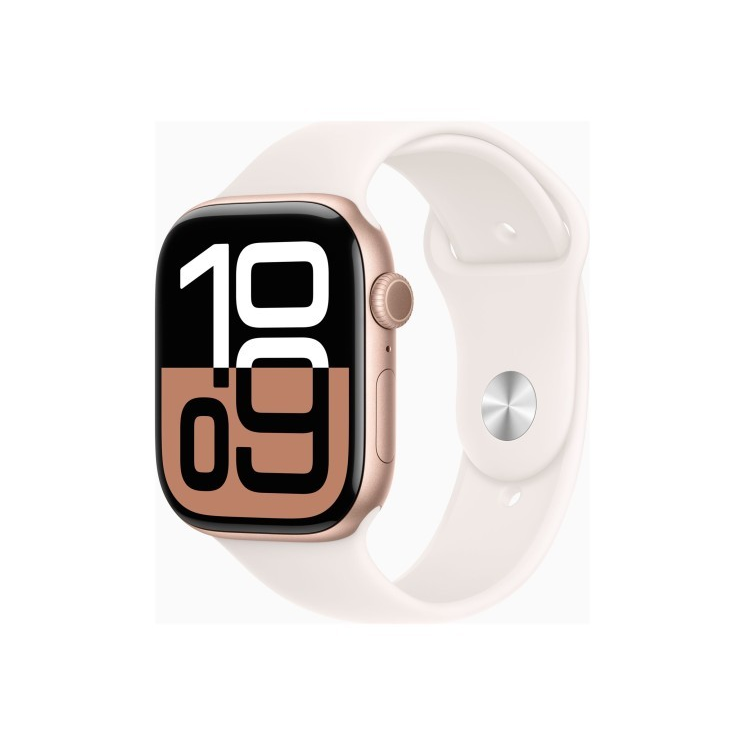 Viedpulkstenis Apple Watch Series 10 46mm LTE Rose Gold (MWY73QF/A)