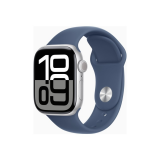 Viedpulkstenis Apple Watch Series 10 42mm LTE Silver Denim (MWX33QF/A)
