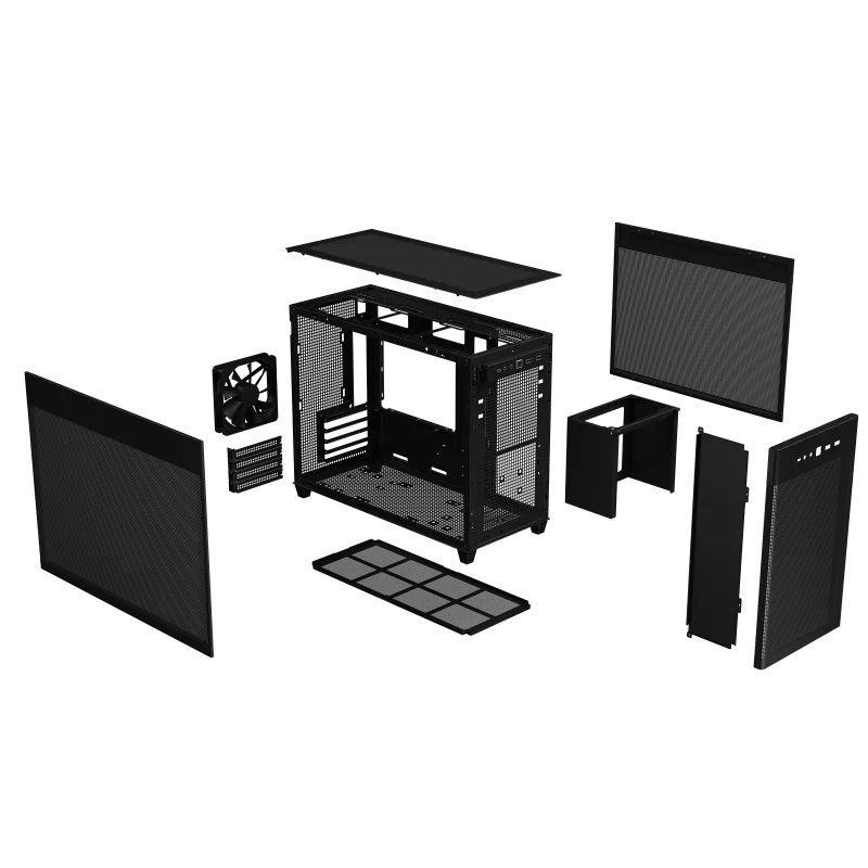 Datoru korpuss ASUS Prime AP201 Black (90DC00G0-B39000) - foto 5