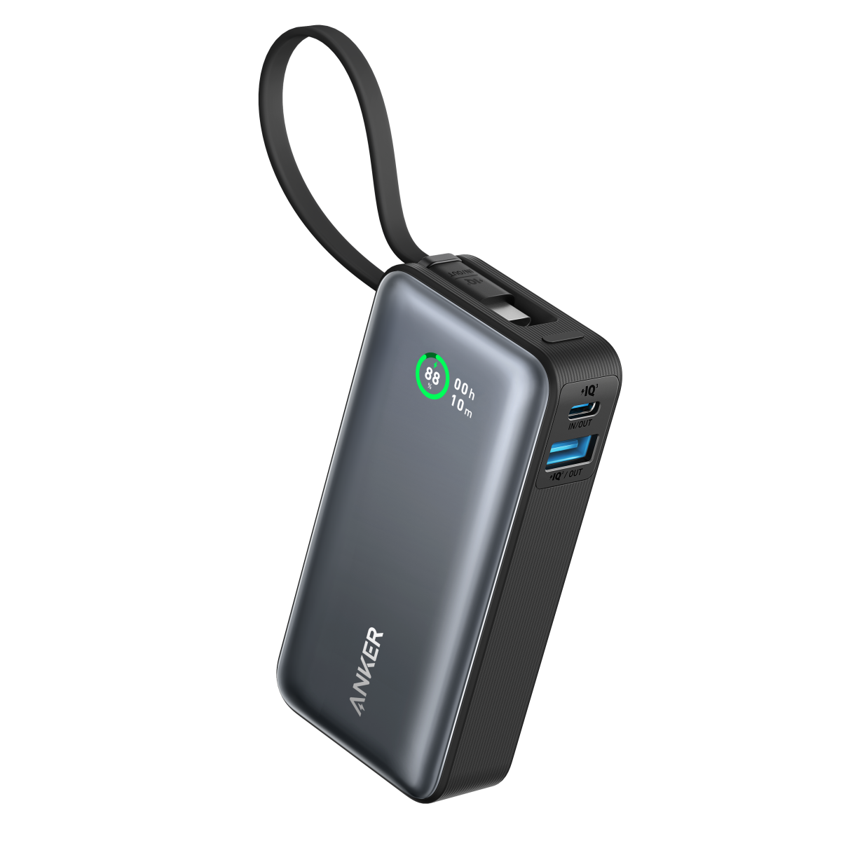 Ārējais akumulators Anker 10000 mAh Black (A1259G11) - foto 2